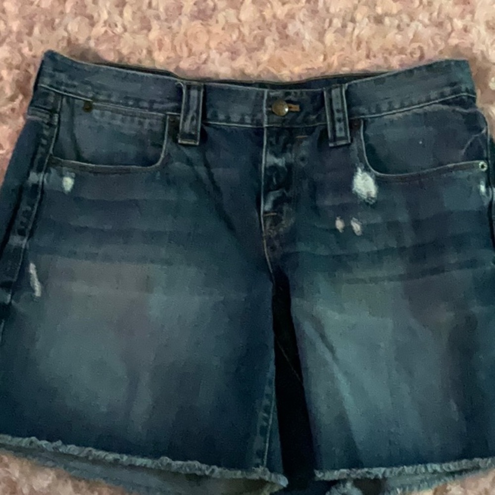 J.Crew shorts size 30 women  distressed look.